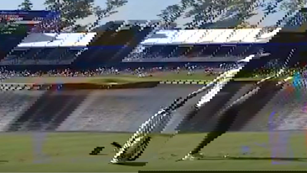 Ryan Moore hole in one